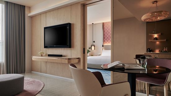 One Bedroom Suite Living Area